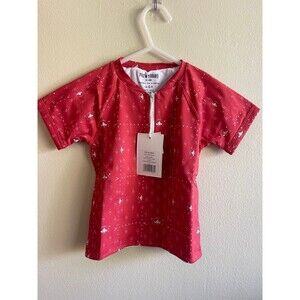 NWT Fin & Vince Rashguard Paisley Flame Trail 6/12